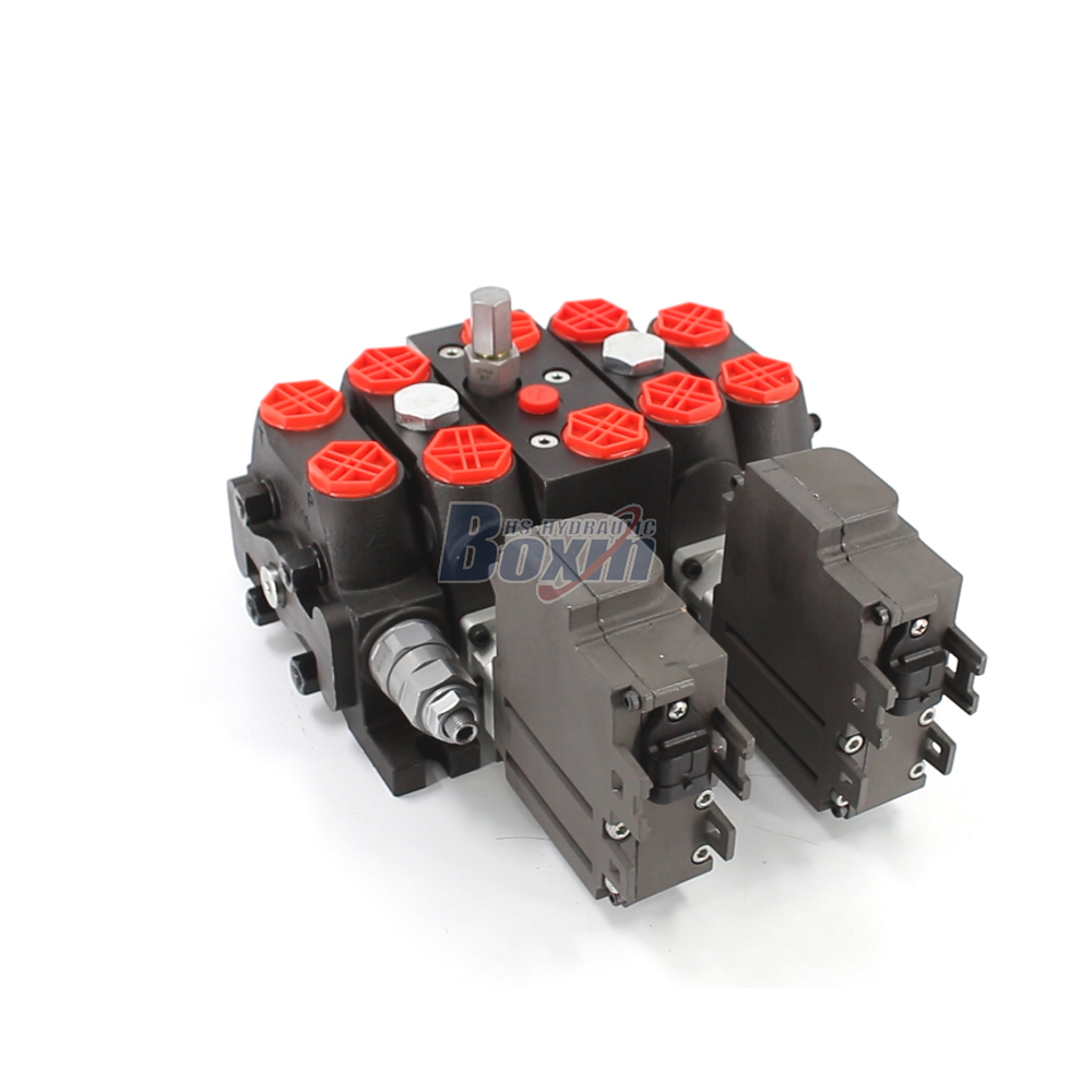 DCV100EMA-YT-JYT-J-K 2 Spool Sectional Directional Valve for Industrial Machinery cover photo